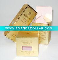 Wholesale gold foil paper cosmetic folding box