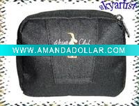 Denim cosmetic bags