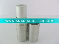 Silver lipstick case/tube with acrylic gem