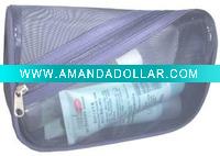 Wholesale promotional mesh cosmetic bag