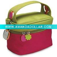 Wholesale High capacity Microfibric Cosmetic bag