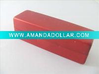 Wholesale square shaped lipstick case/box in red