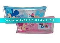 Wholesale High quality transparent school pencil case