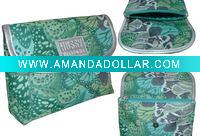 Wholesale printed 600D dressing bag,make up bag, comestic bag