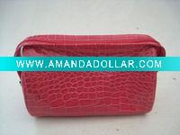 Wholesale FASHION PINK COLOR COSMETIC BAG