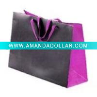 Wholesale paper bag printing with matte lamination