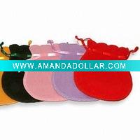 Wholesale cosmetic draw-string bag/pouch