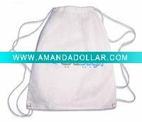 Wholesale 190T polyester Drawstring bag for promotion