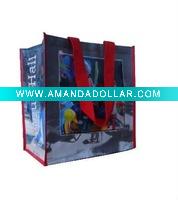 Wholesale promotional pp non woven shopping bag