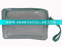 Wholesale clear vinyl cosmetic bags LQ-2272