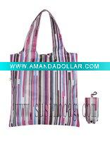 Wholesale Wholsaler, sample order acceptable, folding polyester promotion tote bag