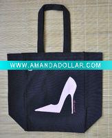 2011 Black Canvas Cotton Bag