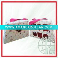 Fashion paper handbag with ribbon handles (ENV-PB141)