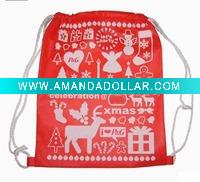 190T polyester fashion drawstring bag