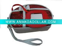 Wholesale mirro/ hand straps /fashion cosmetic bag in 2011