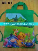 Wholesale promotional nonwoven drawstring bag