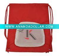Wholesale Polyester drawstring travel bag