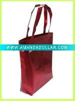 Wholesale promotional non woven shopping bag