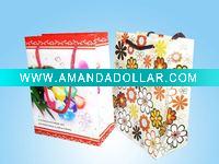 Flower promotional shopping bag(SB-0046)