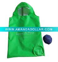 Wholesale 210D foldable shopping bag