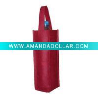 Wholesale single nonwoven wine bag
