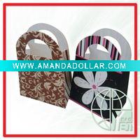 Die-cutted handle paper gift bag (ENV-PB028)