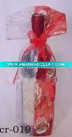 Wholesale 2011 Christmas wine bottle wear/cloth/dress/cover/bag