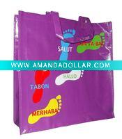PP woven fabric shopping bag,grocery bag