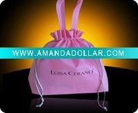 Wholesale Non woven Drawstring promotional bags (NW-215)