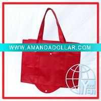 Wholesale promotion foldable non woven bag