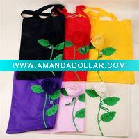 Wholesale ployester folding Shopping bag
