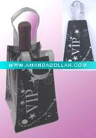 Wholesale 2010new design handle wine bag