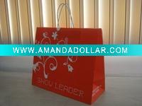 Wholesale gift white kraft paper bag