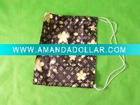Wholesale Promotional Drawstring shopping gift bag