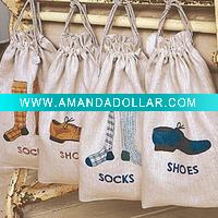 cotton shoes bag