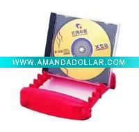 Plastic CD holder