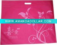 Wholesale ultrasonic blue non woven garment packing bag price