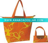 Wholesale folding shopping bag with printing