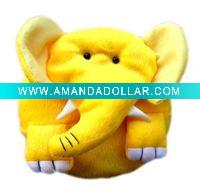 plush elephant DVD CD bag case