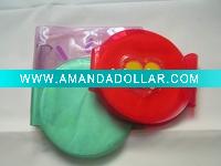PVC cd bag in round shape