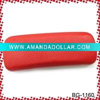 red glasses case