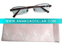 Wholesale promotional pvc printed spectacle bag