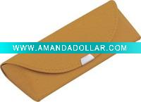 Aluminium leahter spectacle case