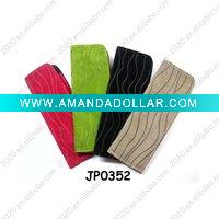 Wholesale reading glasses pouch/optical pouch/microfiber sunglasses pouch/sunglasses pouch/bag/