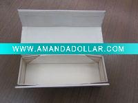 Wholesale 2011 New PU leather folding reading glasses case