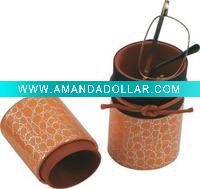 Wholesale Handmade PU leather gift glasses case