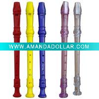 Wholesale 8-hole soprano plastic Recorder with various kinds of color