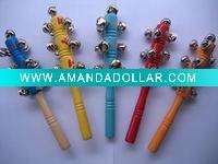 Wholesale Wooden children toy hand ring