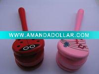 Wholesale Wooden craft children rattle