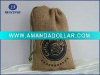 drawstring jute bag